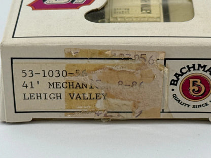 Bachmann N Scale 41' Mechanical Reefer Lehigh Valley NIRX 41003 Boxed Vintage