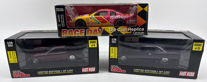 Racing Champions Hot Rod 1:24 Diecast Lot Kelloggs #5 + 2 Limited Edition Cars