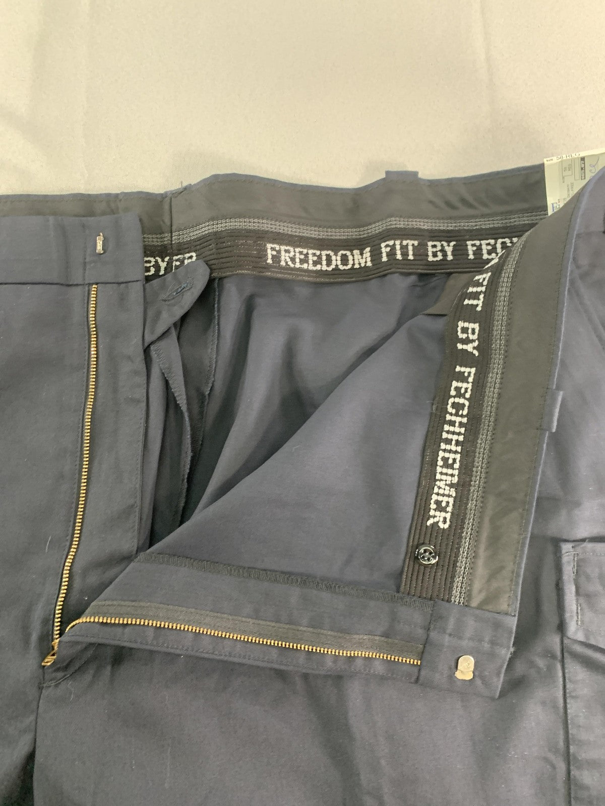 Flying Cross Pants Mens 58R Navy Blue Freedom Fit Command Uniform Cargo USA on