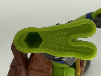 Playmates Leonardo Samurai Action Figure Inch Green Plastic TMNT Sewer Toy
