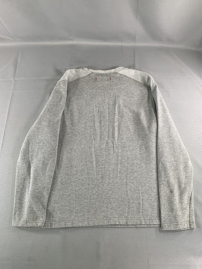 Tommy Bahama Sweater Mens Large Gray Knit Long Sleeve Crewneck Pullover Casual