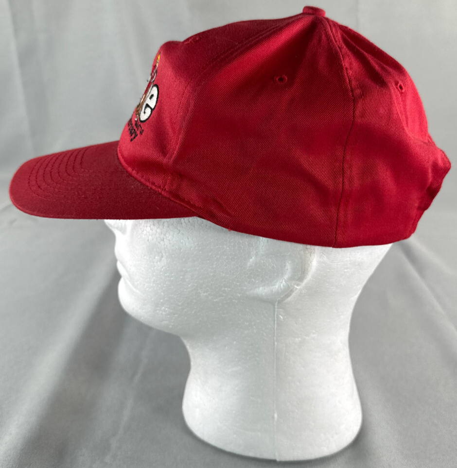 Annie 20th Anniversary Red Snapback Hat OSFA Adjustable Cap Rare Broadway Promo