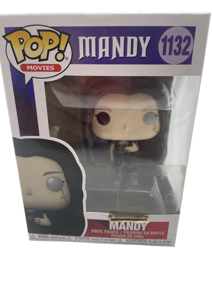 Funko Pop Movies Mandy Mandy #1132 Vinyl Figure Standard Size Black Horror NWT