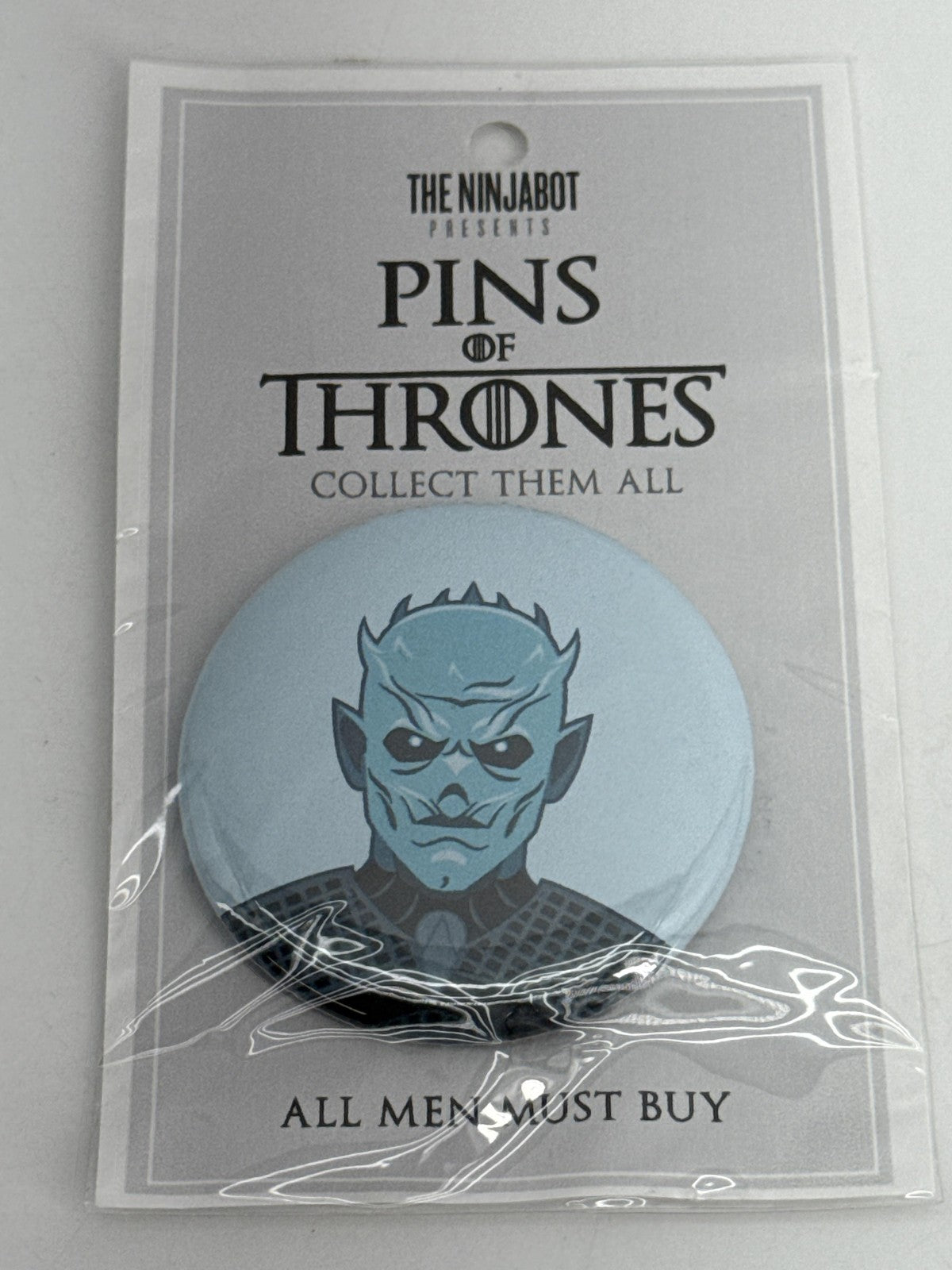 The Ninjabot Pins Of Thrones Button Pin Lot 3 Arya Brienne Night King Game Of