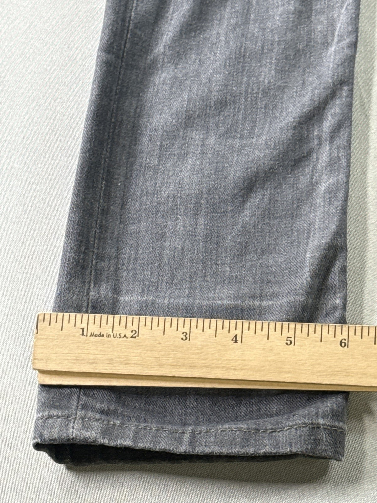 Levi's 510 Straight Leg Jeans 31x32 Gray Stretch Denim Regular Fit pocket Slim