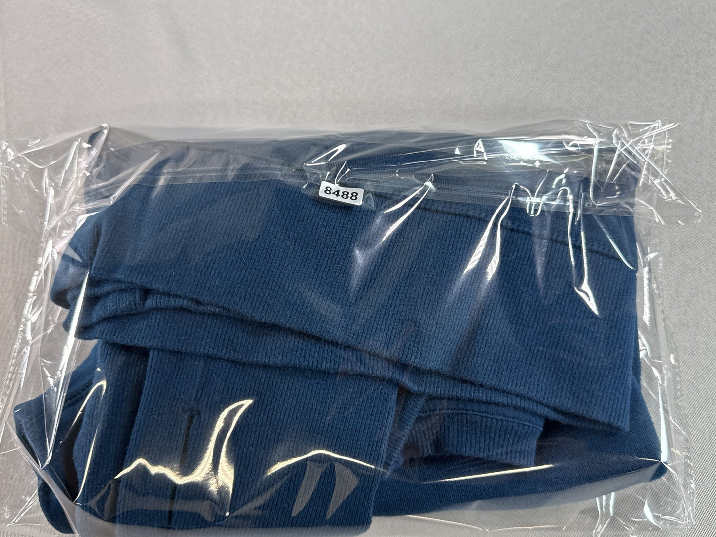 Tek Gear Pullover Sweatshirt XL Blue Cotton Polyester Crewneck Long Sleeve