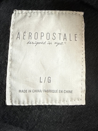 Unbranded Aeropostale 28626AT Graphic Hoodie Unisex L/G Black Long Sleeve