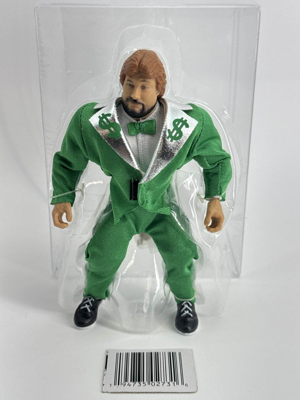 WWE Elite Ted DiBiase Million Dollar Man Green Suit 6721 Loose Complete Alt Hand