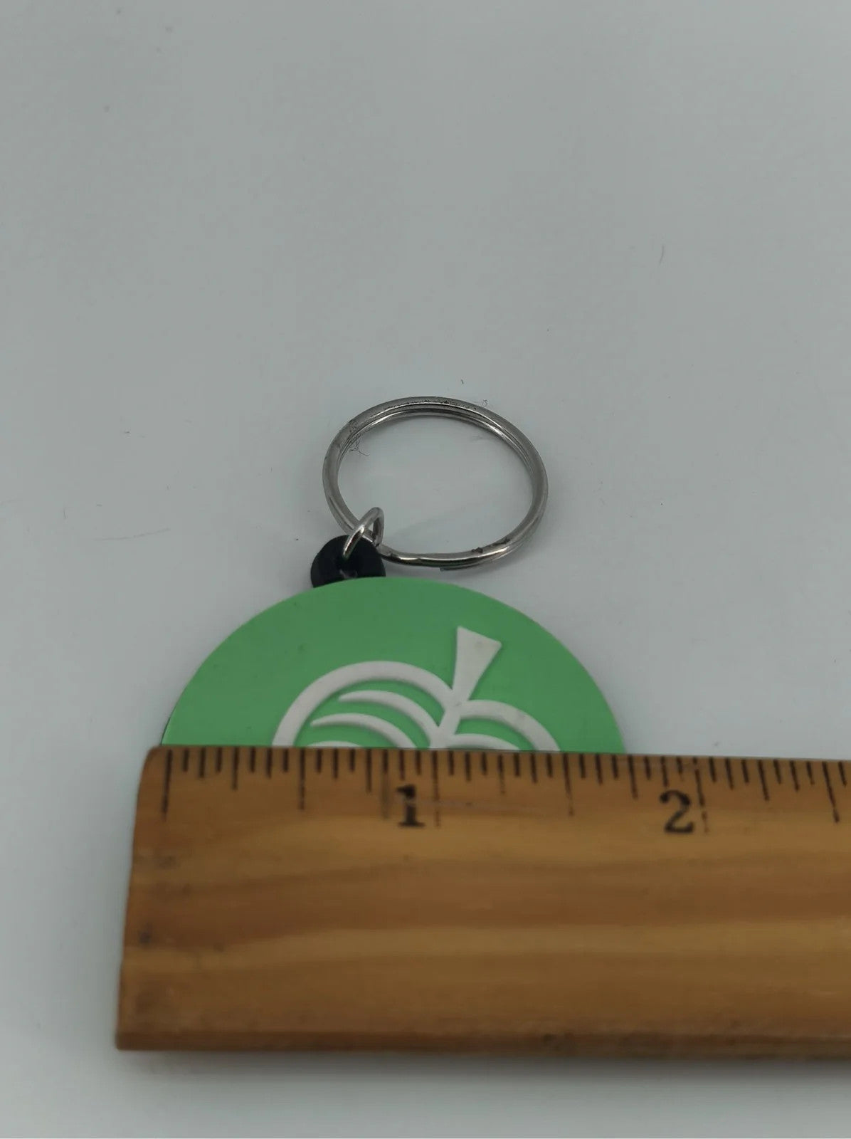 Nintendo Animal Crossing Leaf Logo Keychain Green Game Accessory Collectible