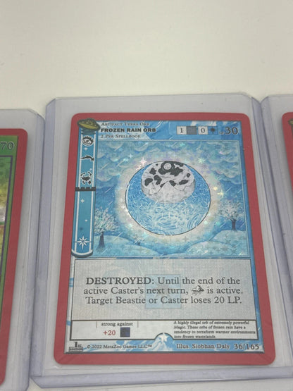 50x 2025 Metazoo Trading Card Game Lot Basic Holo RH Rare Holographic TCG