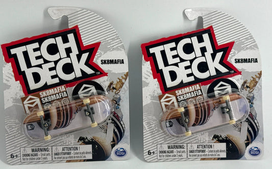 Tech Deck Fingerboard Lot of 2 SK8MAFIA Mini Skateboards Spin Master Sealed NIP