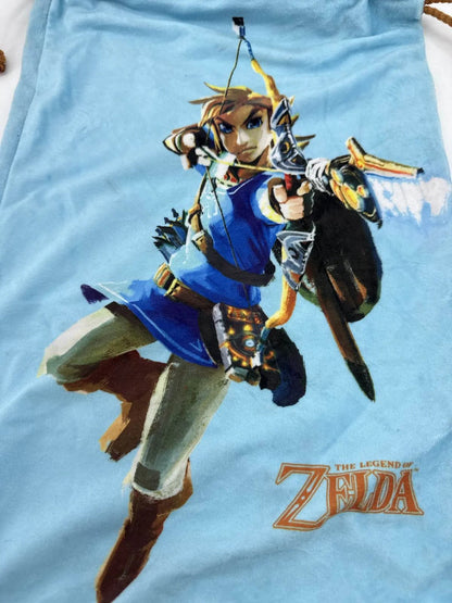 Zelda Breath of the Wild Cinch Sack | Nintendo Switch Promo Drawstring Bag 965