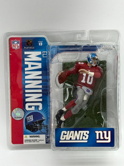 2006 McFarlane Football NFL Series 13 Eli Manning Blue #10 Action Figure Debut