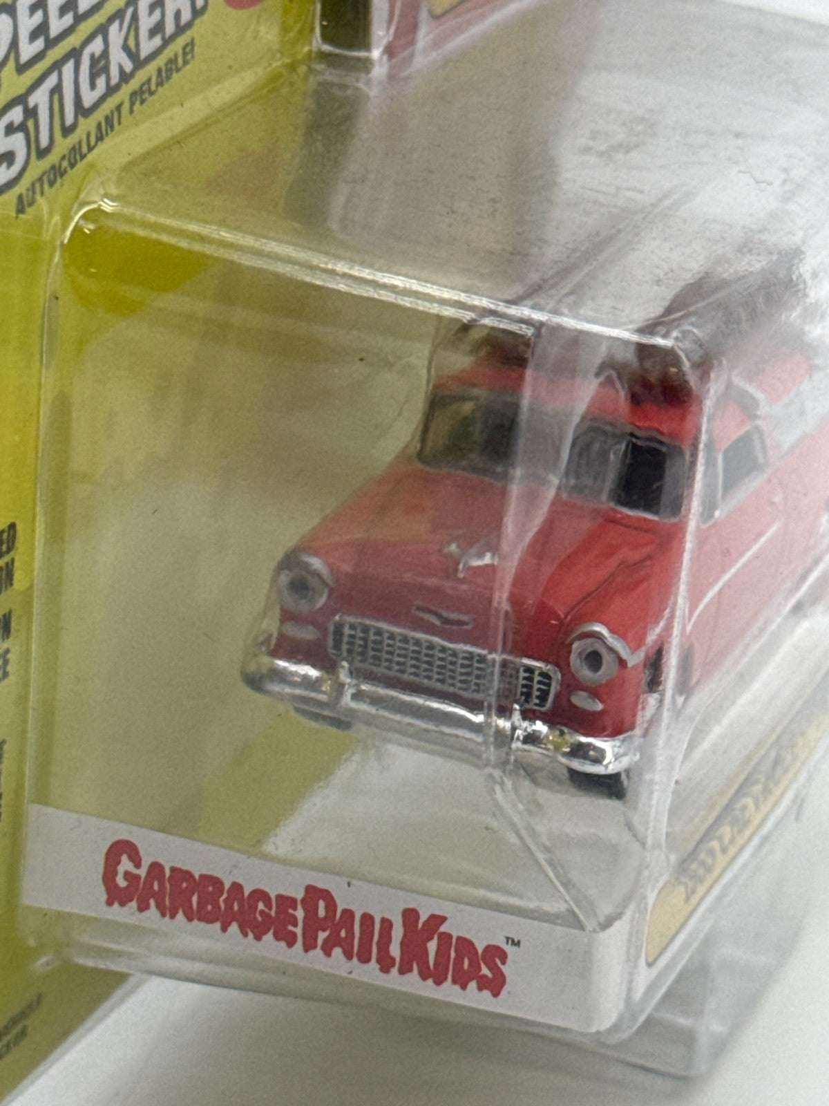 GreenLight Garbage Pail Kids 1955 Chevrolet Nomad Bruce Moose 1:64 Diecast