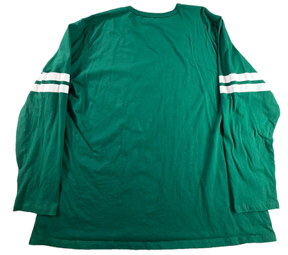 Santa Squad 2021 Christmas Long Sleeve Shirt Kids XXXL Green Place Cotton NWT