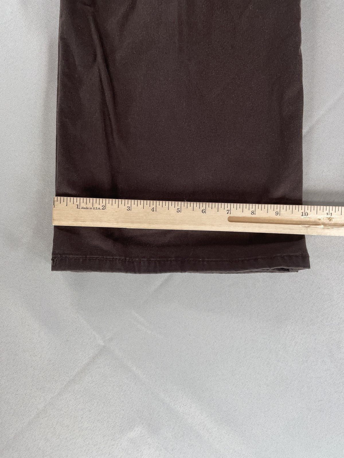 Chicos Platinum Pants Womens 2 Short Straight Leg Embellished Pockets Stretch 98