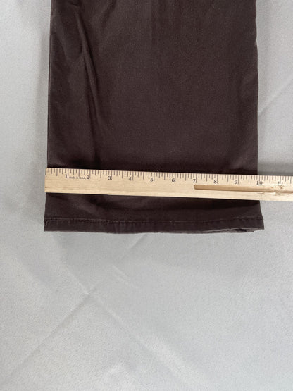 Chicos Platinum Pants Womens 2 Short Straight Leg Embellished Pockets Stretch 98
