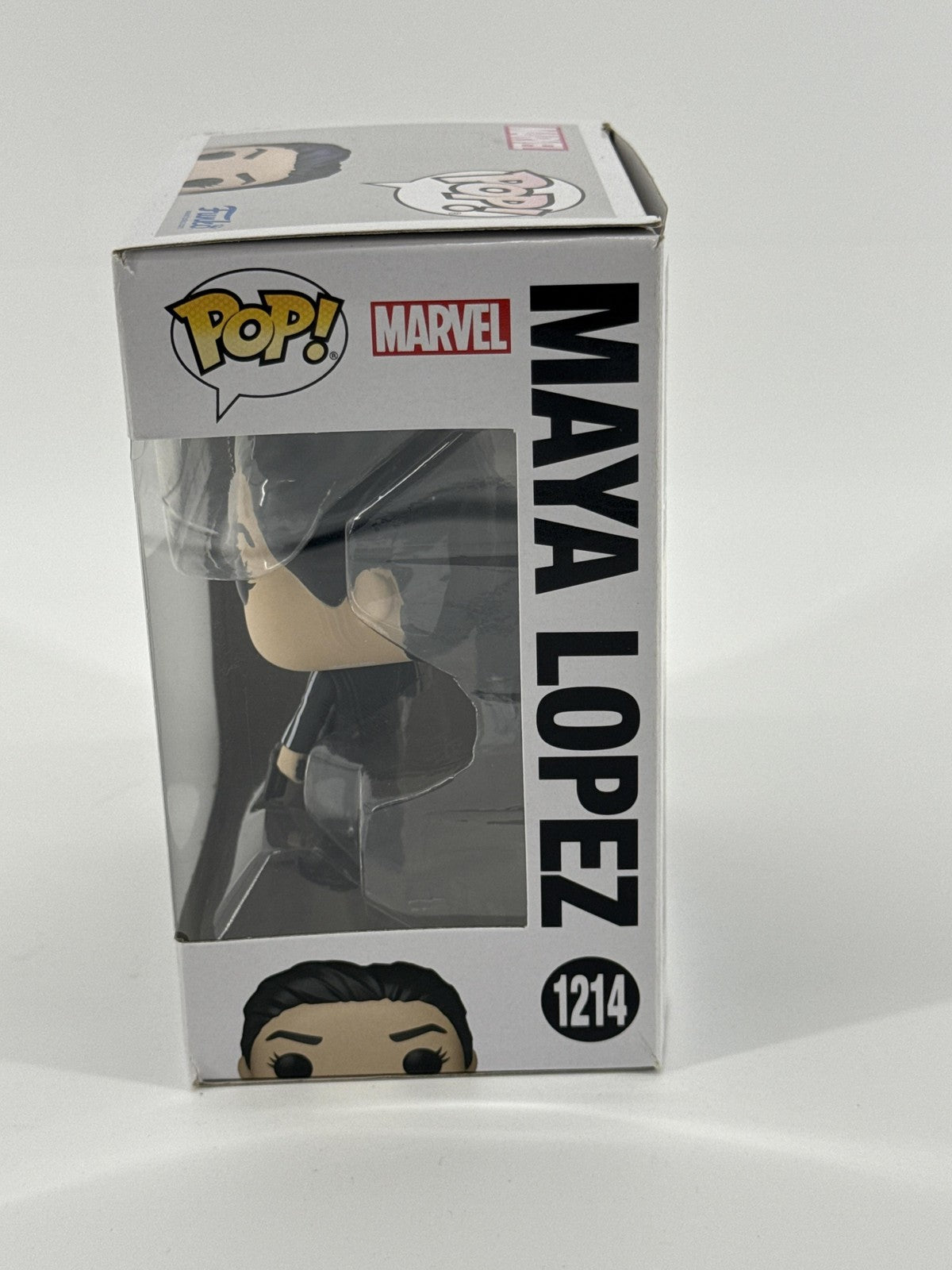 Funko Pop Marvel Hawkeye Maya Lopez #1214 Vinyl Bobblehead Figure Black Common