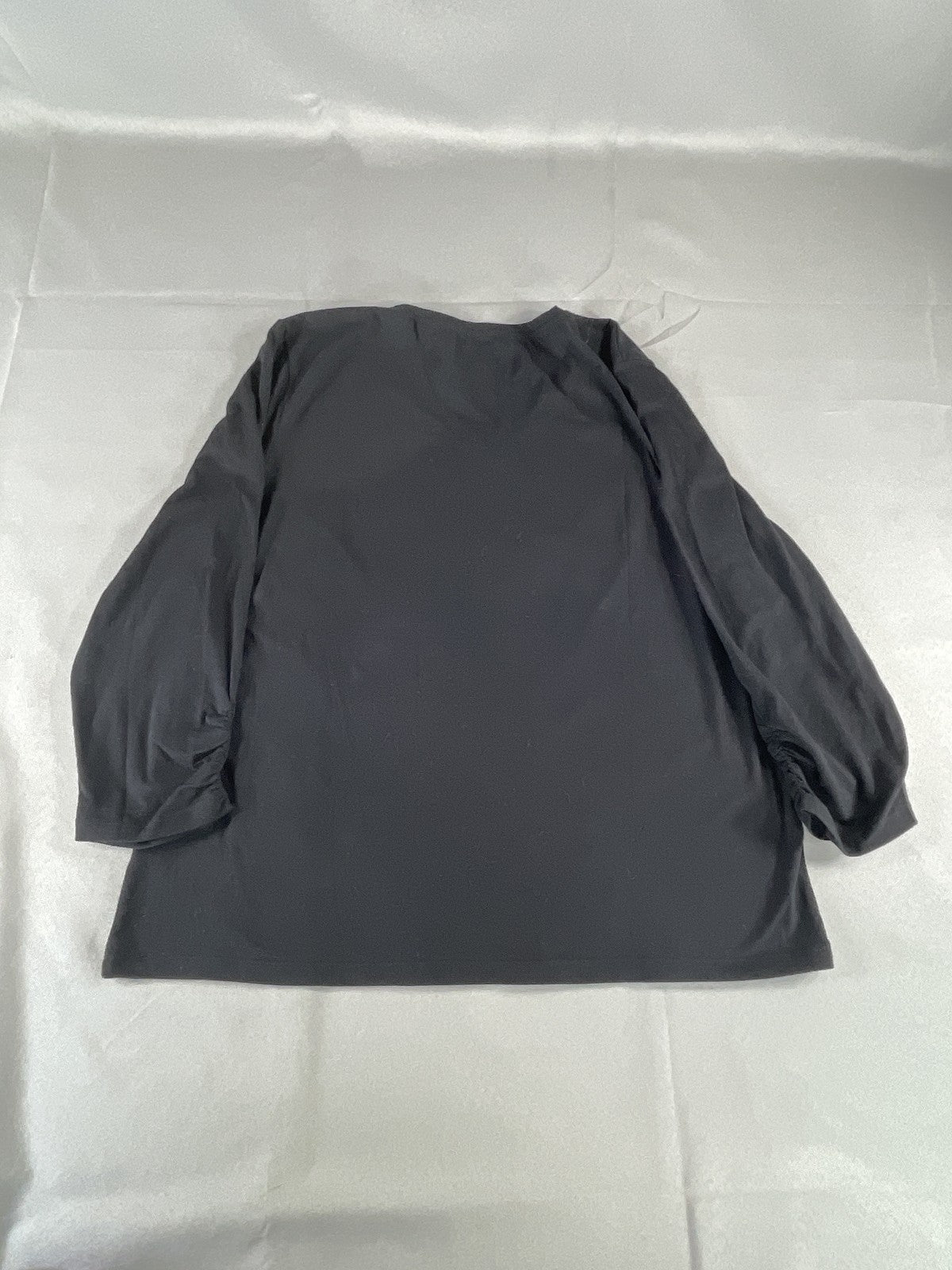 Chicos Zenergy Shirt Womens 2 Sequin Embellished 3/4 Sleeve Pullover Top Apparel