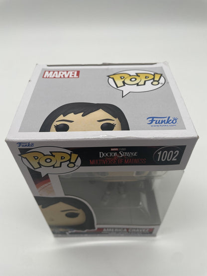Funko Pop Marvel Doctor Strange America Chavez #1002 Vinyl Figure Multicolor