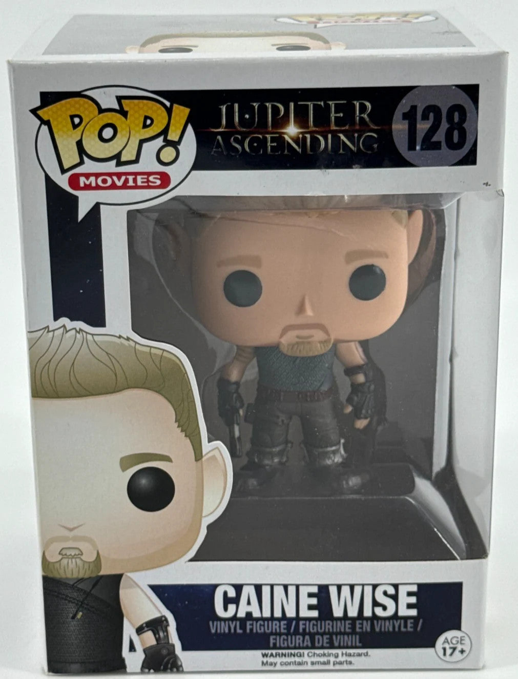 Funko Pop Movies Jupiter Ascending Caine Wise #128 Vinyl Figure 2015 NIB 3301