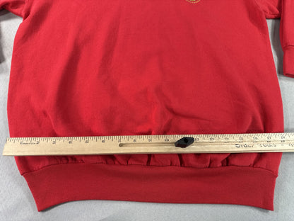 Hanes Chinese Theatre Hollywood Vintage Sweatshirt Adult M Red Crewneck Long