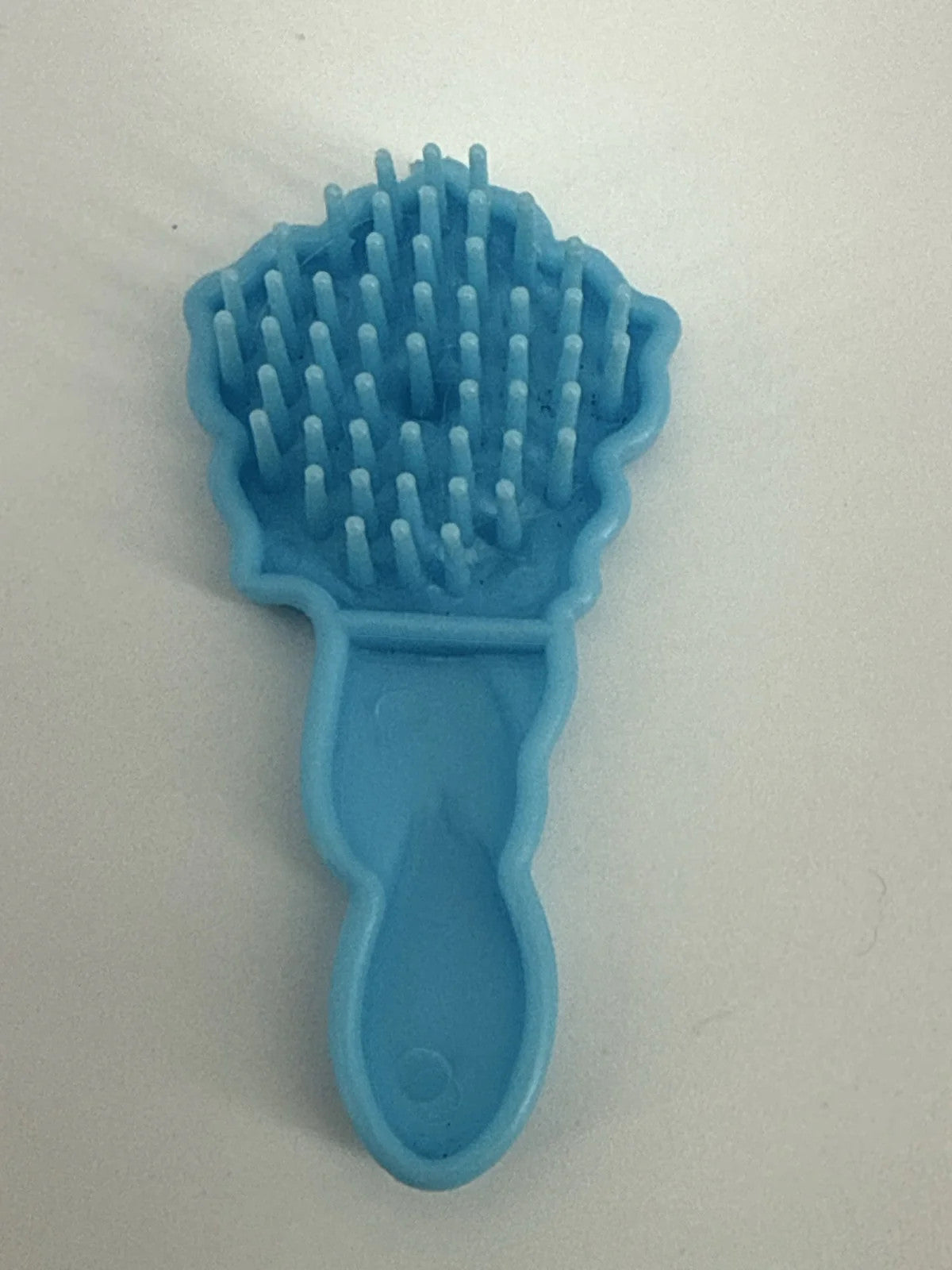 G1 My Little Pony Light Blue Flower Brush 1980s Accessory Vintage Hasbro HTF