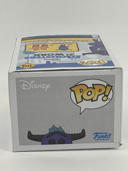 Funko Pop Disney Monsters At Work Tylor Tuskmon #1113 Vinyl Figure Purple Toy