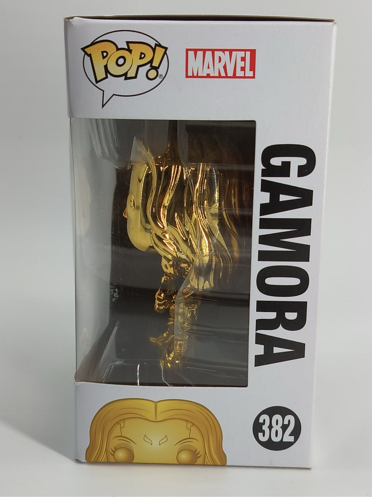 Funko Pop! Marvel Studios Gold Chrome Gamora #382 | Guardians Vol. 2 | Vaulted