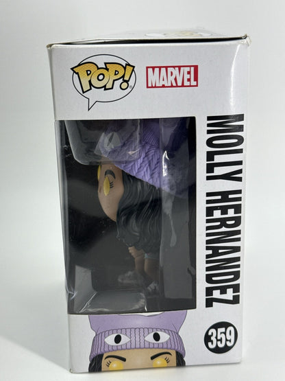 Funko Pop Molly Hernandez 359 Marvel Runaways Figure w Box 2018 Displayed Red