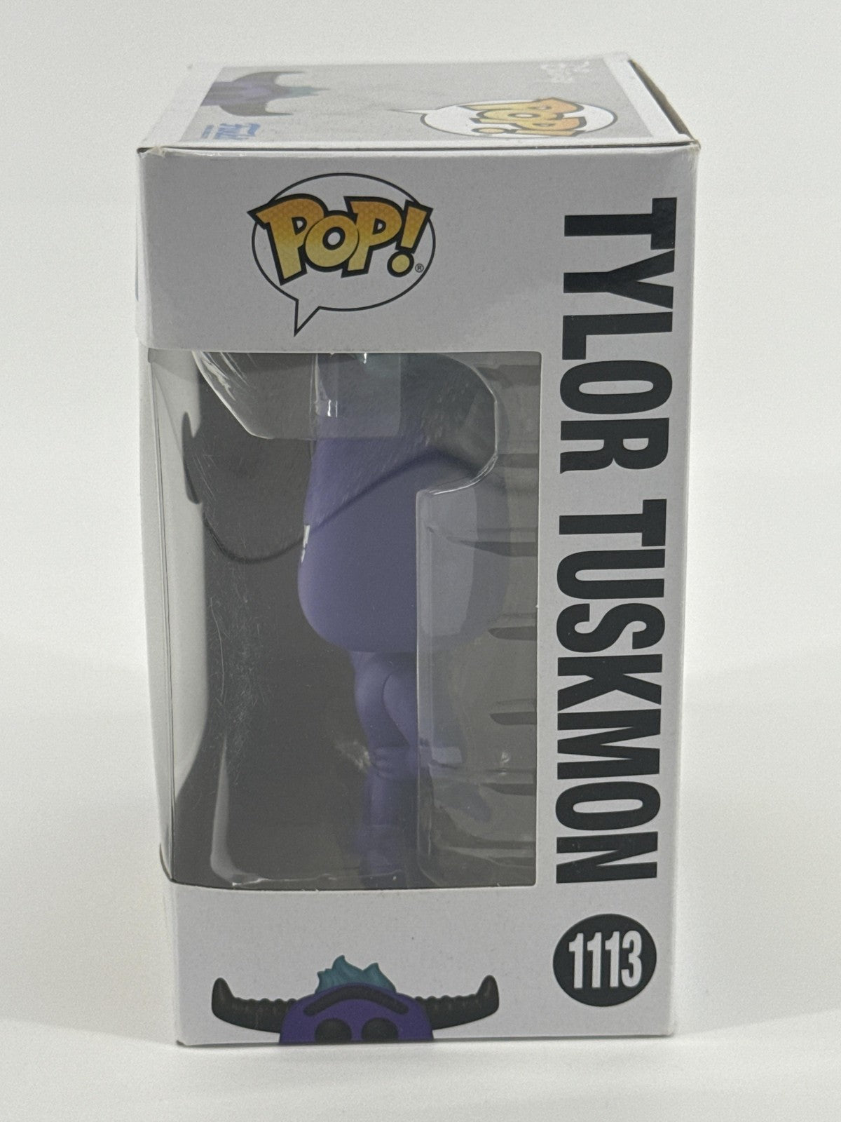 Funko Pop Disney Monsters At Work Tylor Tuskmon #1113 Vinyl Figure Purple Toy