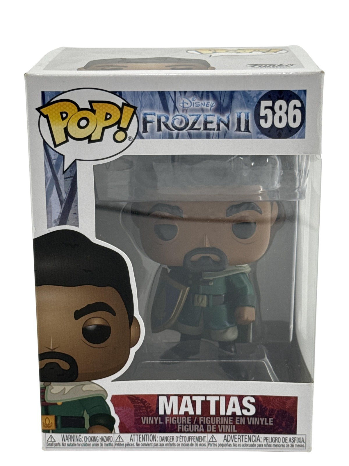 Funko Pop Disney Frozen II Mattias #586 Vinyl Figure Multicolor Standard Size