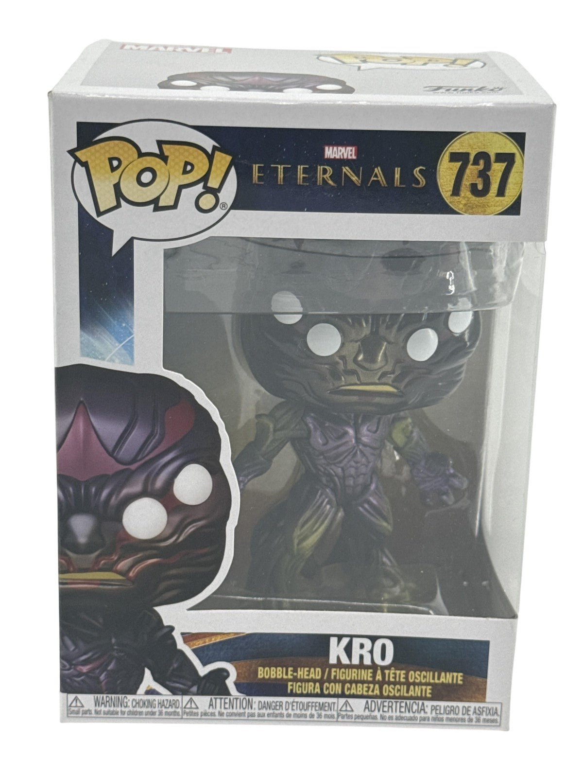 Marvel Funko Pop Eternals Kro 737 Vinyl Figure Bobblehead Multicolor Standard