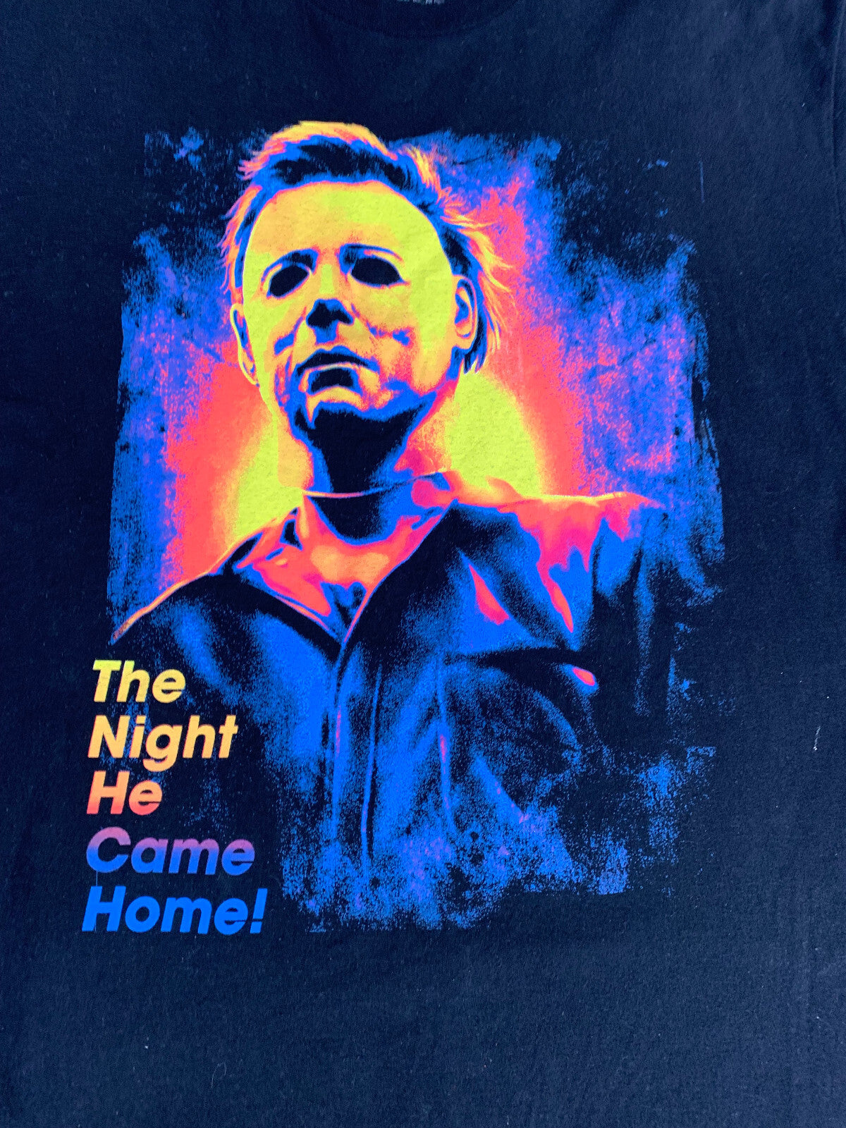 Halloween Michael Myers Shirt XL Black Horror Movie Tee John Carpenter Apparel