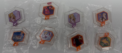 Disney Infinity Lot Figures Power Discs Thor Iron Man Ahsoka Anna Merida Rocket