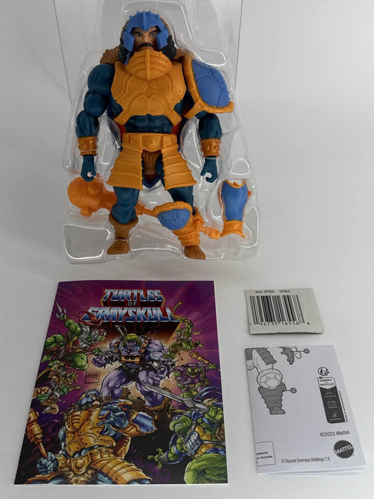 Turtles of Grayskull Man-At-Arms MOTU x TMNT Origins Figure Mattel 6734 Approx.