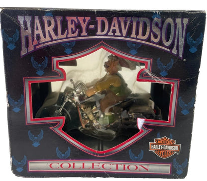 1999 Harley-Davidson Christmas Elf Motorcycle Ornament w/ Box Cavanagh Collectib