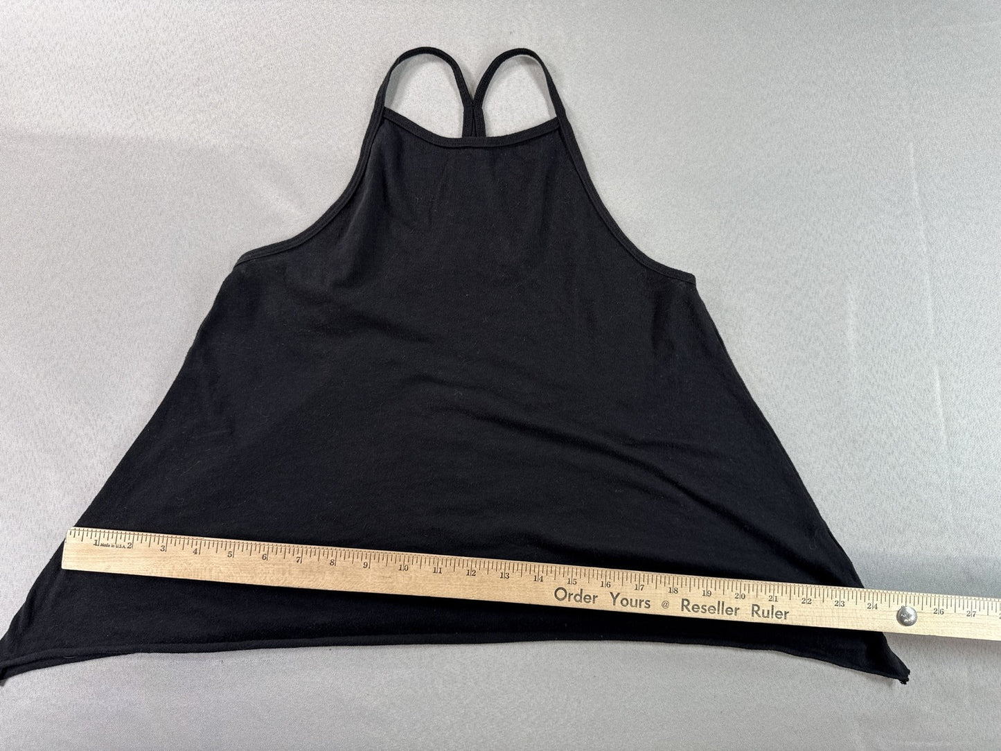 Hollister Halter Top Womens XS Black Cotton Blend Sleeveless Minimalist Regular