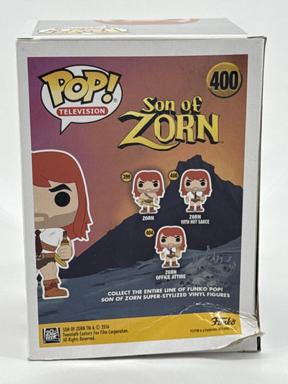 Funko Pop Television Son Of Zorn 400 Zorn With Hot Sauce Standard Vinyl Figure