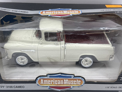 ERTL Chevy Cameo Die Cast Model 1:18 Scale White