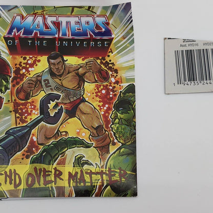 Trap Jaw MOTU Origins Mini Comic Version Mattel 2022 Figure Masters  Red Acrylic