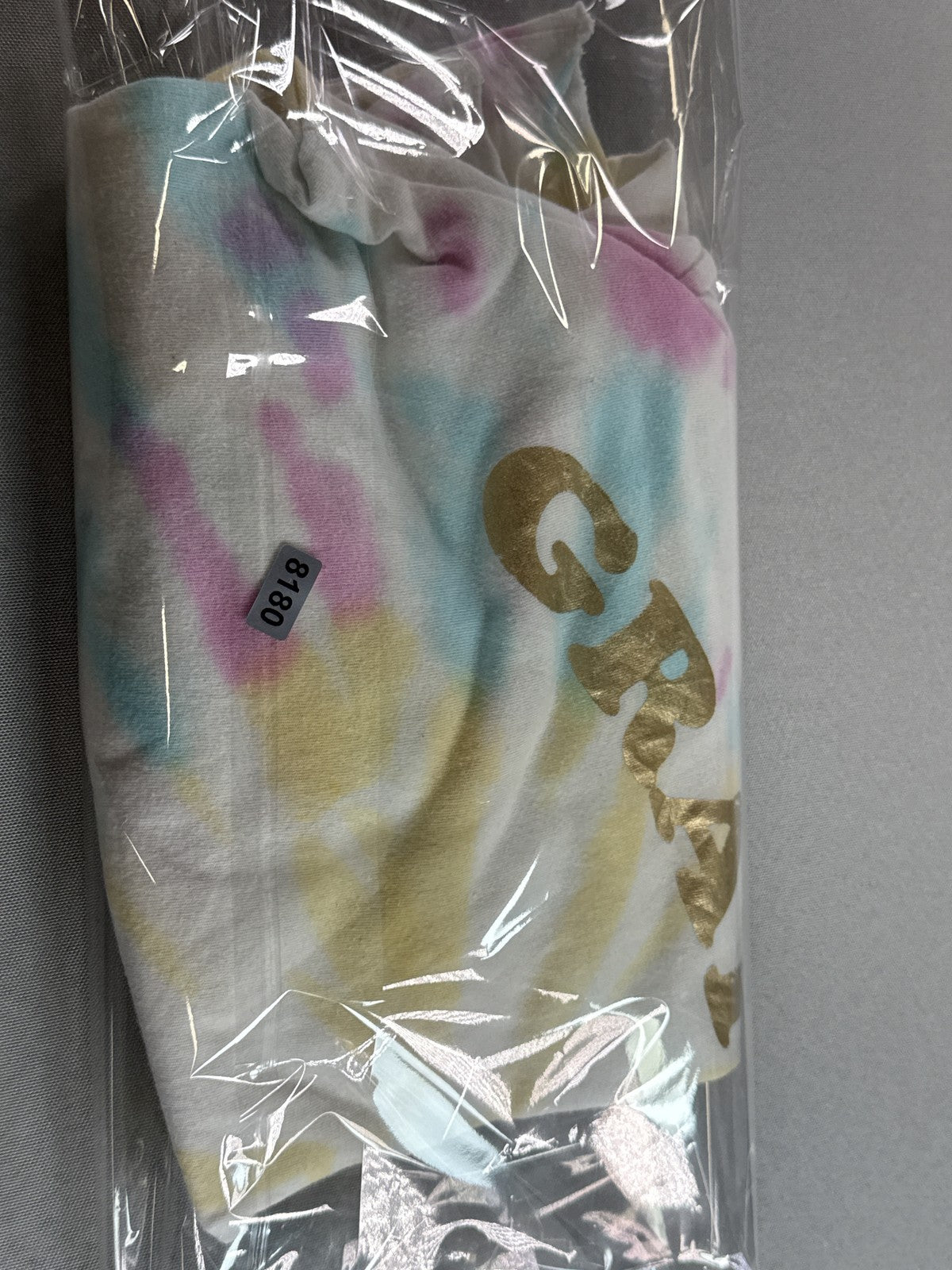 NO BOUNDARIES Grateful Long Sleeve Shirt M (7 9) Pastel Cotton All Over Print