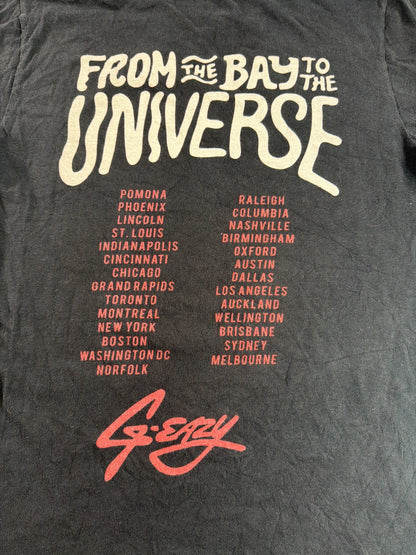 G Eazy Tour T Shirt Small Black From The Bay Universe Graphic Cotton Band Tee