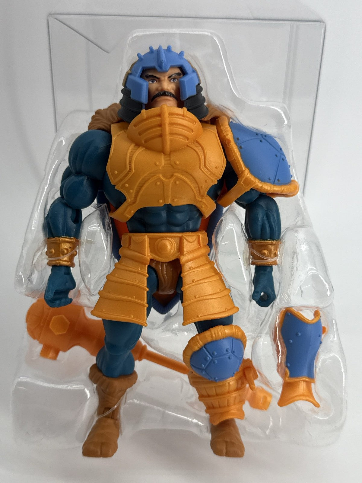 Mattel MOTU Turtles Grayskull Man-At-Arms Origins TMNT Figure Loose Comic
