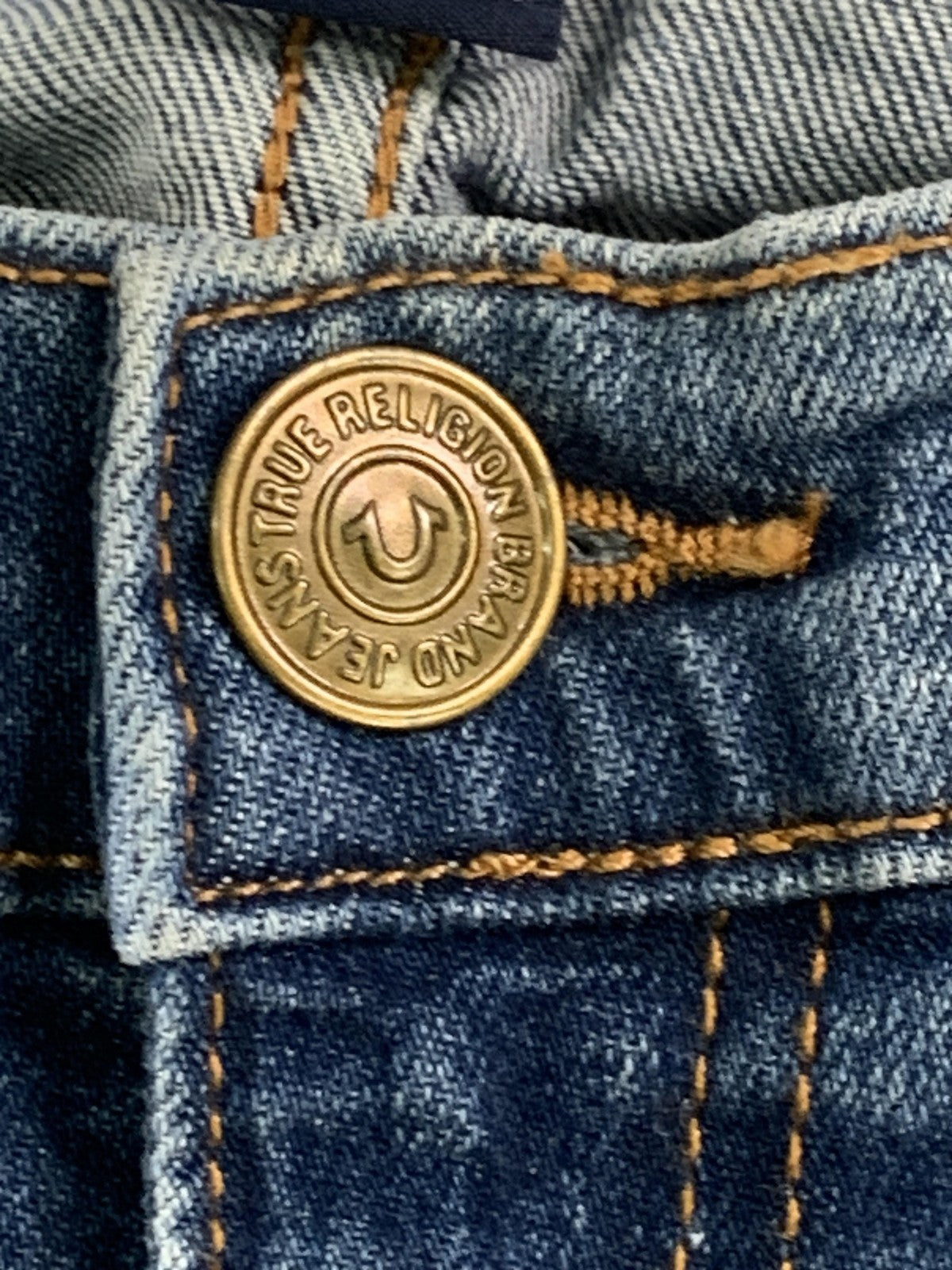 True Religion Jeans Womens 27 Sara Cigarette Distressed Zipper Hem Frayed Edge D