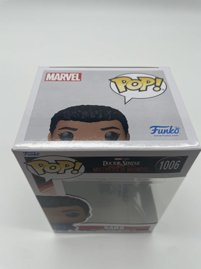 Funko Pop Marvel Dr Strange Multiverse Of Madness Sara 1006 Figure Boxed Blue