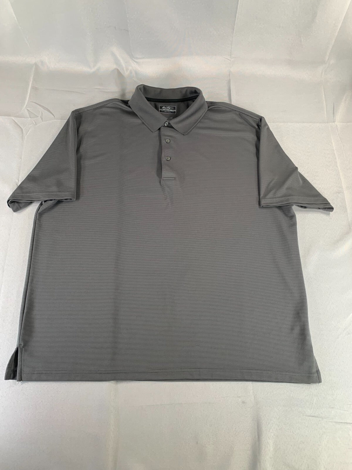 Ben Hogan Performance 3XL Gray Golf Polo Shirt Moisture Wicking Stretch Mens