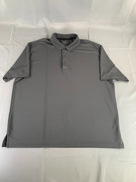 Ben Hogan Performance 3XL Gray Golf Polo Shirt Moisture Wicking Stretch Mens
