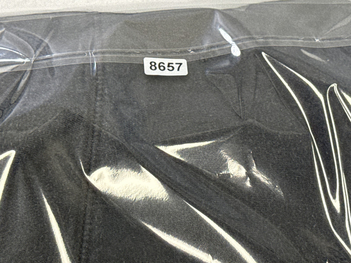 FIT ESSENTIALS YFBT3D99 Zip Up Hoodie M Dark Gray Cotton Polyester Unisex