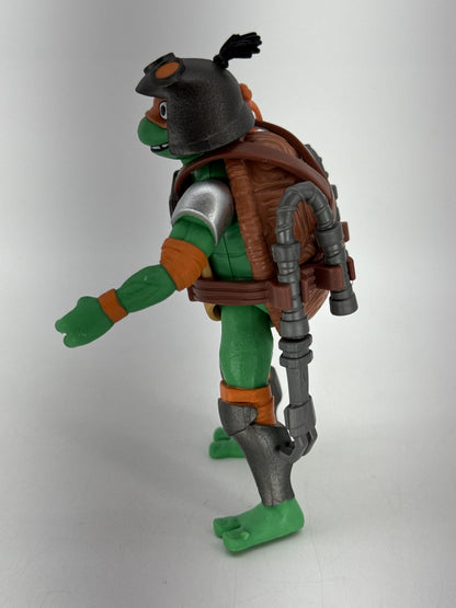 Playmates Collectible Michelangelo Action Figure Green Plastic TMNT Teenage Toy